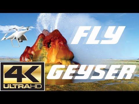 4K Drone Footage FLY GEYSER plus Burning Man 2017 from a Distance