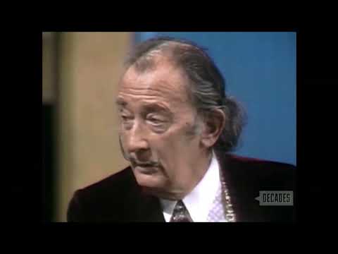 Salvador Dali Discusses Golden Ratio on The Dick Cavett Show - March 6, 1970