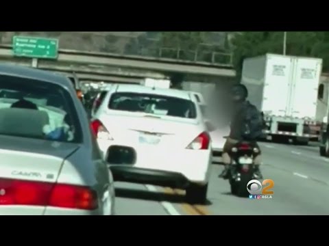 Lane Splitting Confrontation Caught On Camera