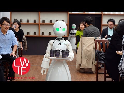 A Pop-Up Japanese Cafe With Robot Servers Remotely Controlled by People With Disabilities