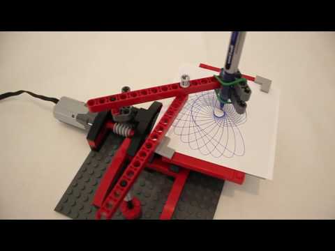 LEGO Drawing Machine - Drawing 5 Designs