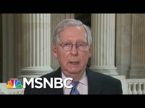 Mitch McConnell Admits He Was Wrong On Pandemic Game Plan | Morning Joe | MSNBC