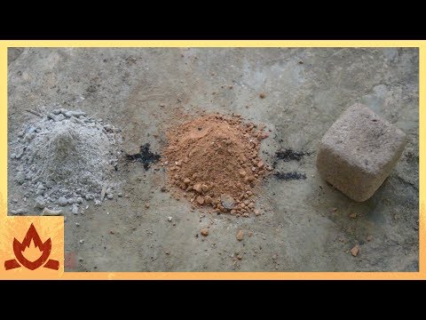 Primitive Technology: Wood Ash Cement