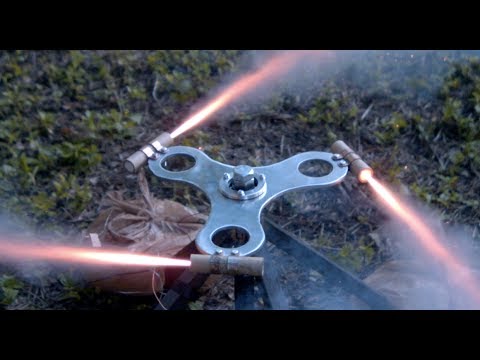 Rocket Powered Fidget Spinner