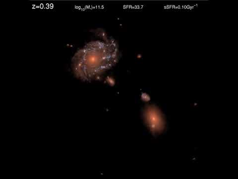 IllustrisTNG: &quot;late-type&quot; star-forming galaxy