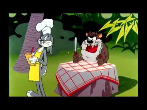 Wild Turkey Surprise Bugs Bunny and Taz Full Clip HD