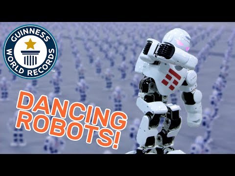 Most robots dancing simultaneously! - Guinness World Records