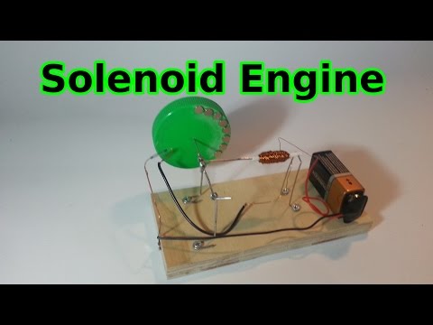 Easy to Make Solenoid Engine