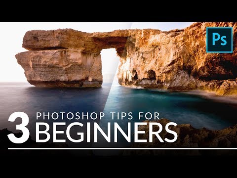 3 Beginner Tips for Getting Started in Photoshop!