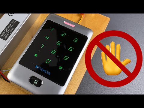 [1064] First No Touch Open! (Retekess Keypad)