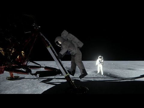 Debunking Lunar Landing Conspiracies with Maxwell and VXGI