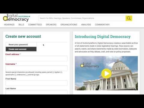 Digital Democracy Training Video