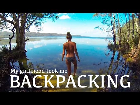 My girlfriend took me backpacking...