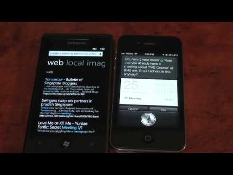 TellMe vs Siri