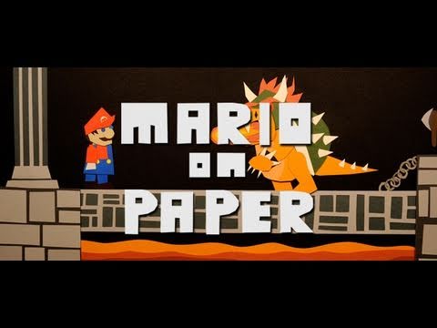 Mario On Paper