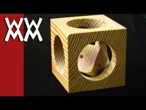 Mystery Cube-in-a-Cube Puzzle Woodworking Project