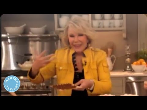 How to Make a Passover Matzo House with Joan Rivers- Martha Stewart