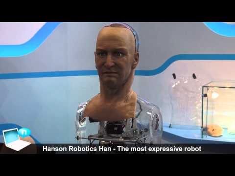 Hanson Robotics Han the most expressive robot in the world