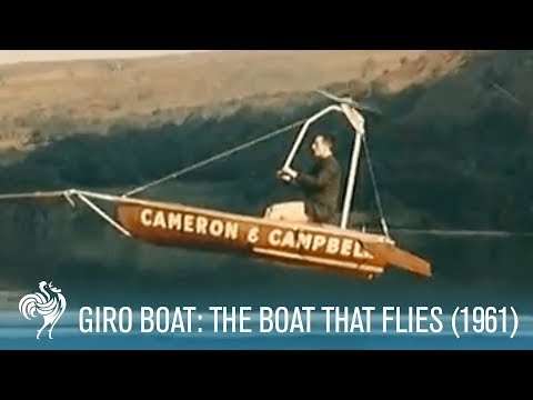 Giroboat Aka Giro Boat: The Boat That Flies (1961) | British Pathé