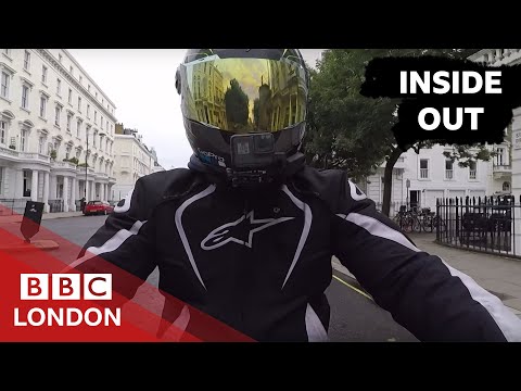 London&#039;s food couriers under attack - BBC London