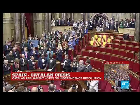 Catalonia Crisis: Catalan Parliament votes for independence from Spain