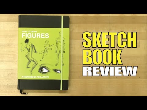 How to draw FIGURES sketchbook overview - Render Demo