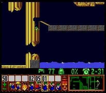 Lemmings - Mayhem Level 29 Solution