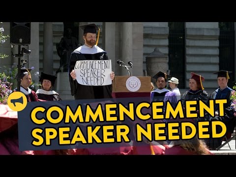 Commencement Speaker Needed