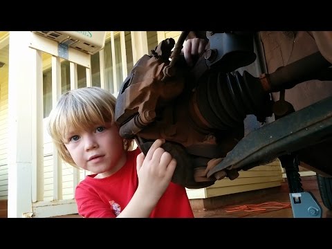 Kindergarten mechanic replaces wheel bearing on 2001 Corolla (long DIY repair/replacement version)