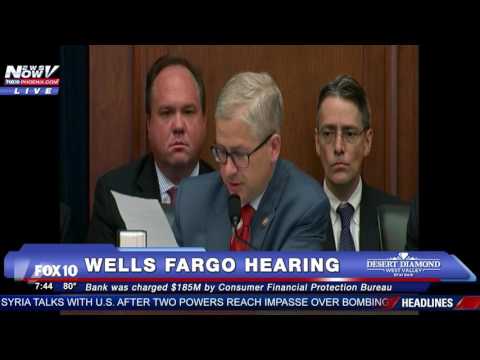 FNN: Wells Fargo CEO John Stumpf GRILLED by Congress - House Financial Services Committee Hearing