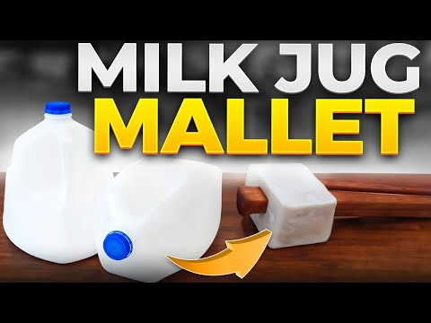 Turning Trash into Treasure: A Milk Jug Mallet Making Adventure!