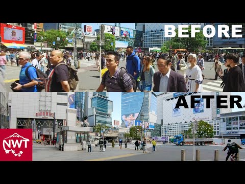 The Before And After Virus Shock, Tokyo Shibuya Streets 4K