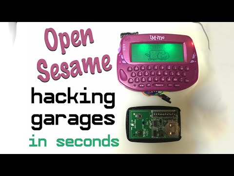 OpenSesame - hacking garages in seconds using a Mattel toy