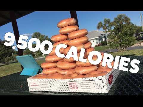 50 Krispy Kreme Donuts Challenge (5.4 lb)