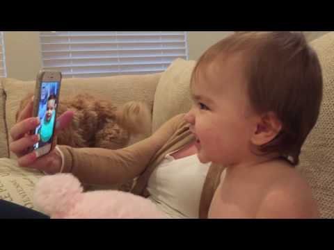 Funny Baby Video - Babies FaceTime video Chat with Each Other