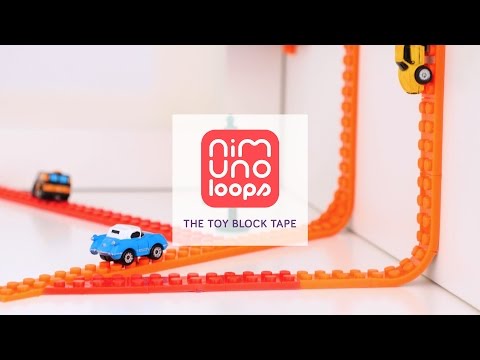 INTRODUCING THE TOY BLOCK COMPATIBLE TAPE - NIMUNO LOOPS