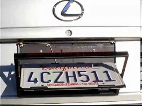 The TRUE License Plate Flipper Rotator 180 degrees