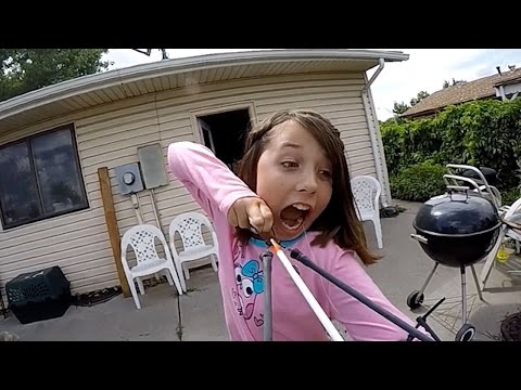 Girl Uses Slingbow To Pull Out Tooth