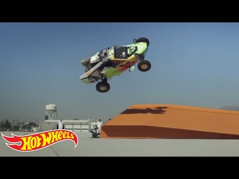 Hot Wheels World Record: Corkscrew Jump | @HotWheels