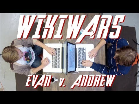 WikiWars Championship! Evan v. Andrew in GREGORY GRUDGE MATCH!