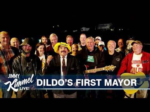 Jimmy Kimmel - Mayor of Dildo!